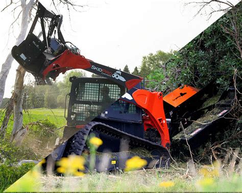 skid steer brush cutter vs mulcher|skid steer vs mulcher.